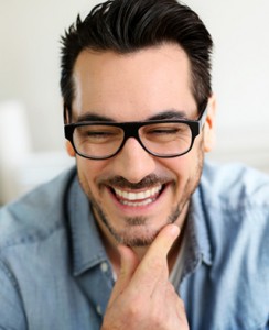 Man Smiling After Getting Headache Relief with TMJ Treatment at The Fort Collins Dentist
