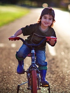 Boy on Bike - Family Dentistry - The Fort Collins Dentist