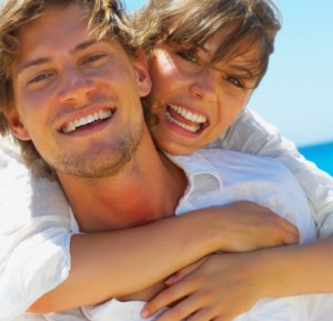 Happy Couple After Root Canal Treatment - The Fort Collins Dentist