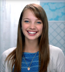 Smiling Girl got Straight Teeth from Clear Braces at The Fort Collins Dentist