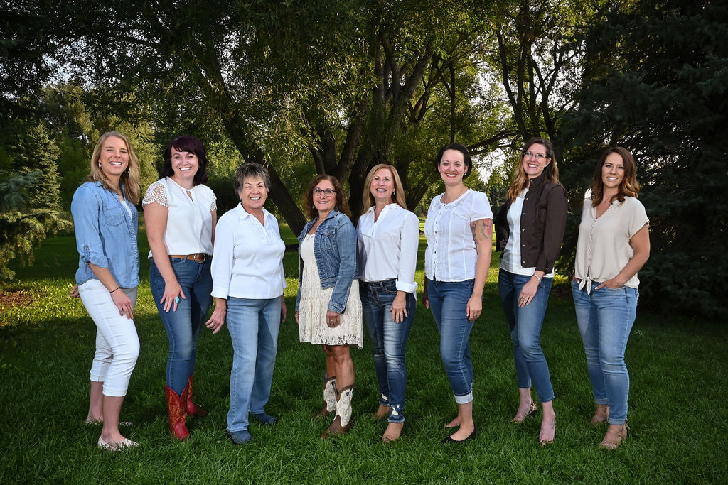 The Fort Collins Dentist office team photo