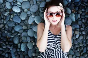 A young woman relaxing after a sedation dentistry appointment in Fort Collins.